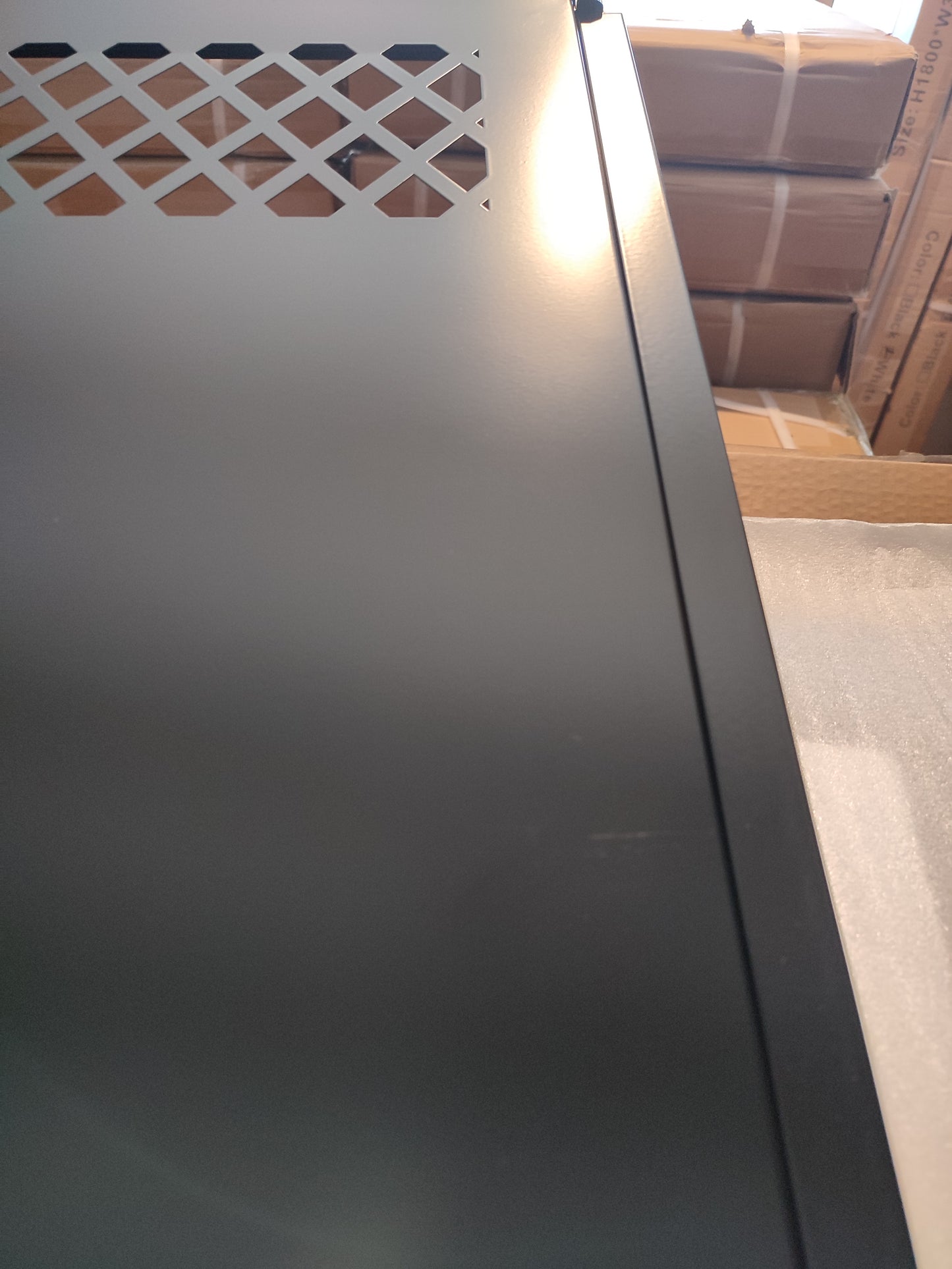 *Seconds Black Side Cabinet