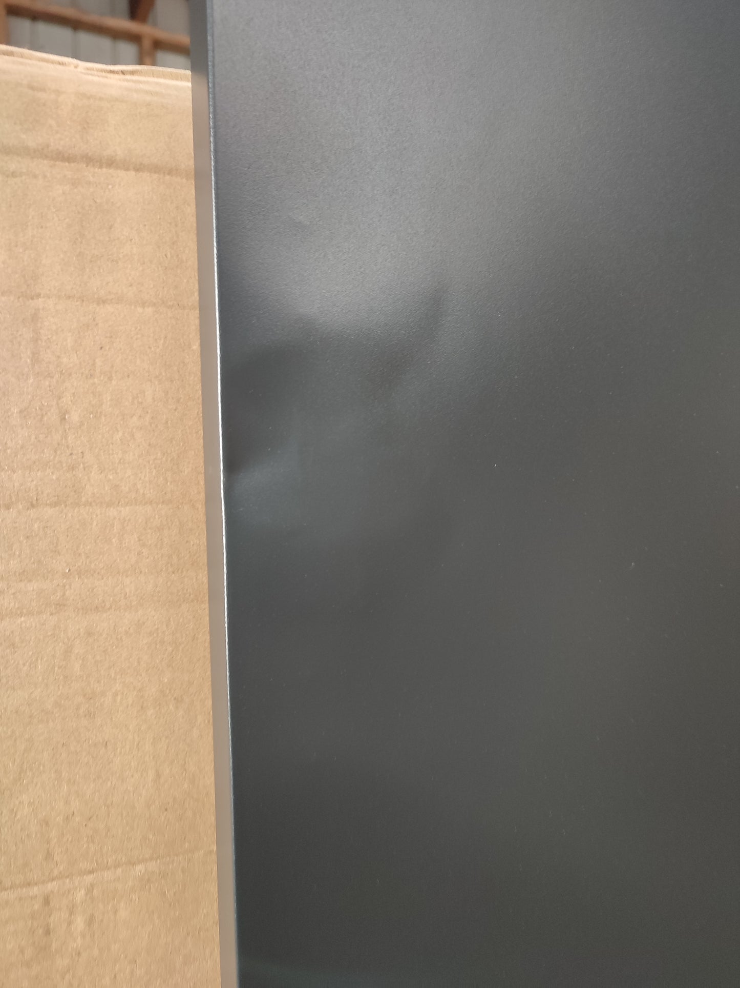 Seconds Black 2 Door Cupboard