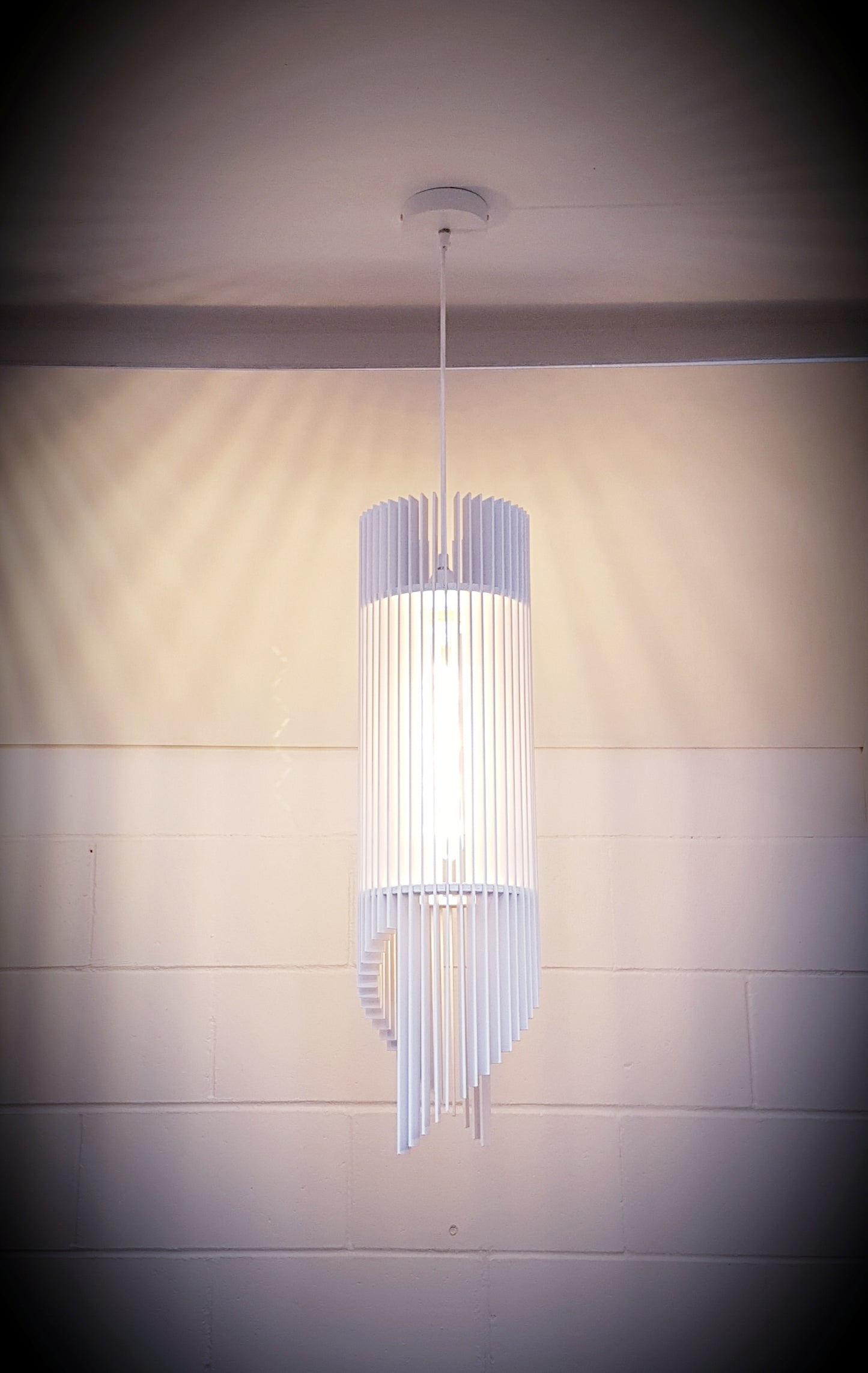 'Twist' Pendant Shade by Rolf Drost