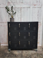 Black 9 Door Locker