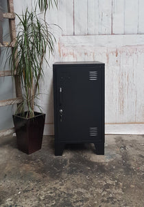 Seconds Right open Black Mini Locker