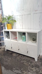 *seconds* White 8 Door Sideboard Locker