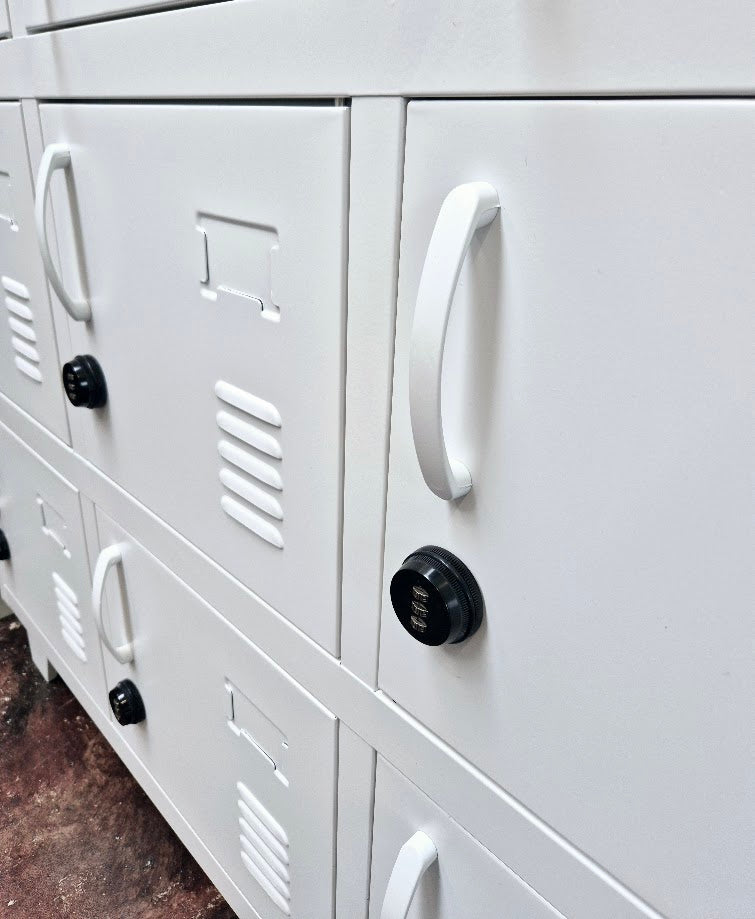 White Single Door Locker