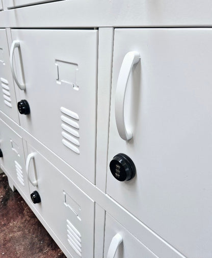 White Single Door Locker