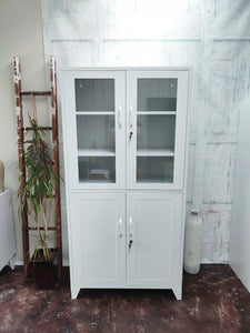 White Glass Locker