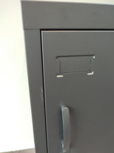 Seconds Right open Black Mini Locker
