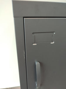 Seconds Right open Black Mini Locker