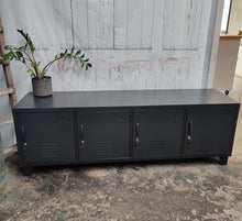 Seconds Black 4 Door Entertainment console