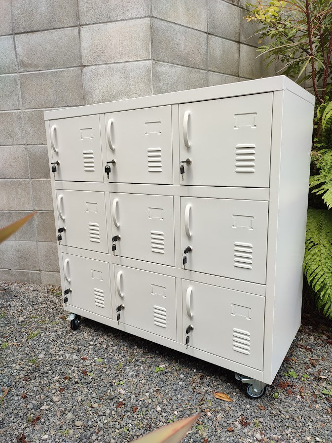 Seconds White 9 Door Locker