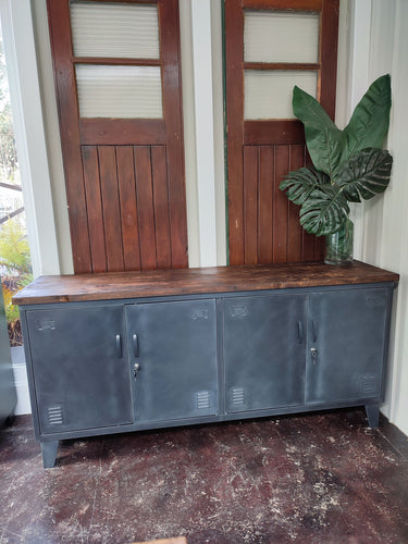 Rustic Matte Black Versatile Locker