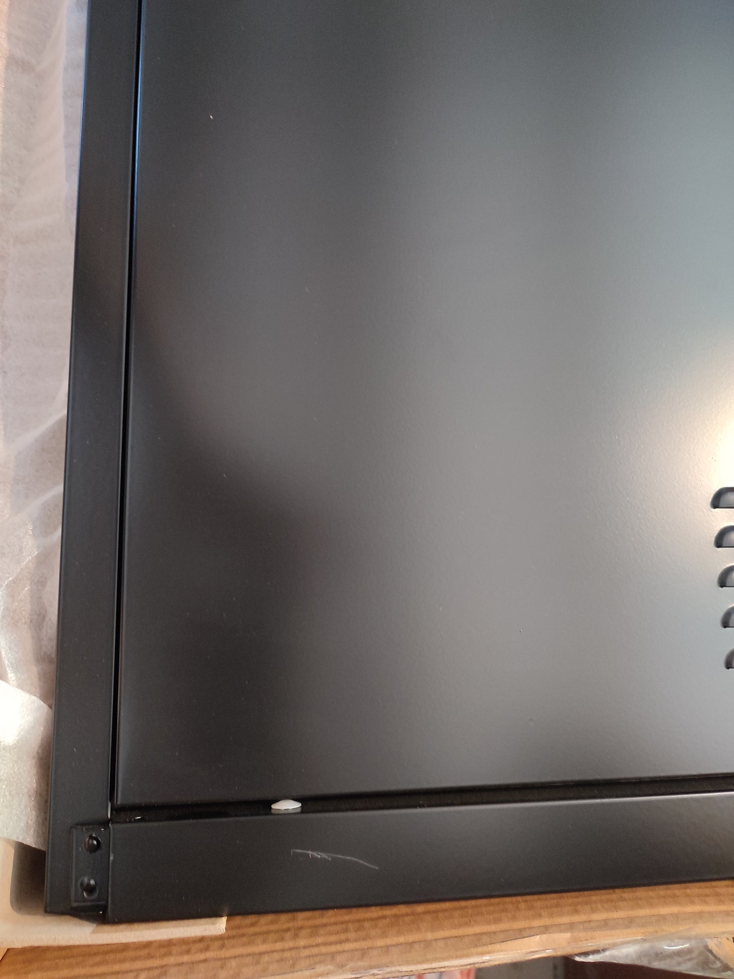 *Seconds Black Side Cabinet