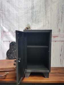Rustic Matte Black Mini Locker