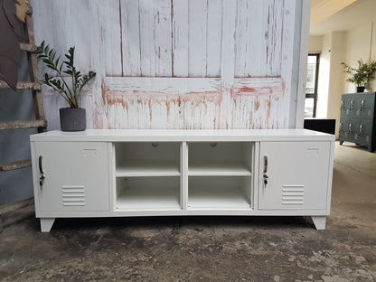 Seconds White 4 Door Entertainment console