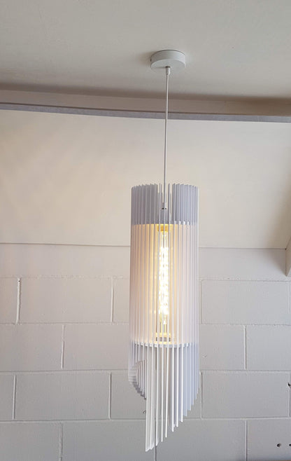 'Twist' Pendant Shade by Rolf Drost