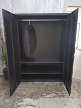 Black 2 Door Cupboard