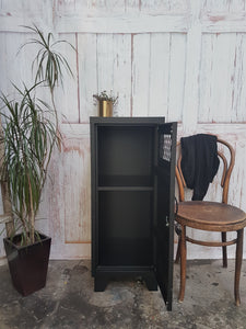 Black Side Cabinet-Right opening