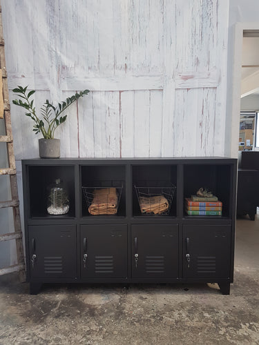 Black cubby Sideboard Locker