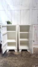 White Side Cabinet-Left hinge