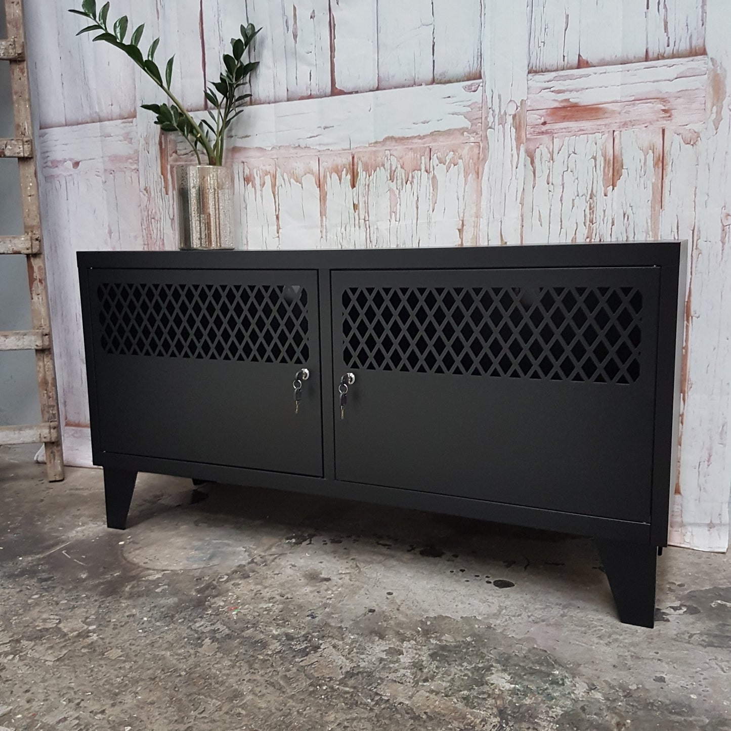 Seconds Black TV Cabinet