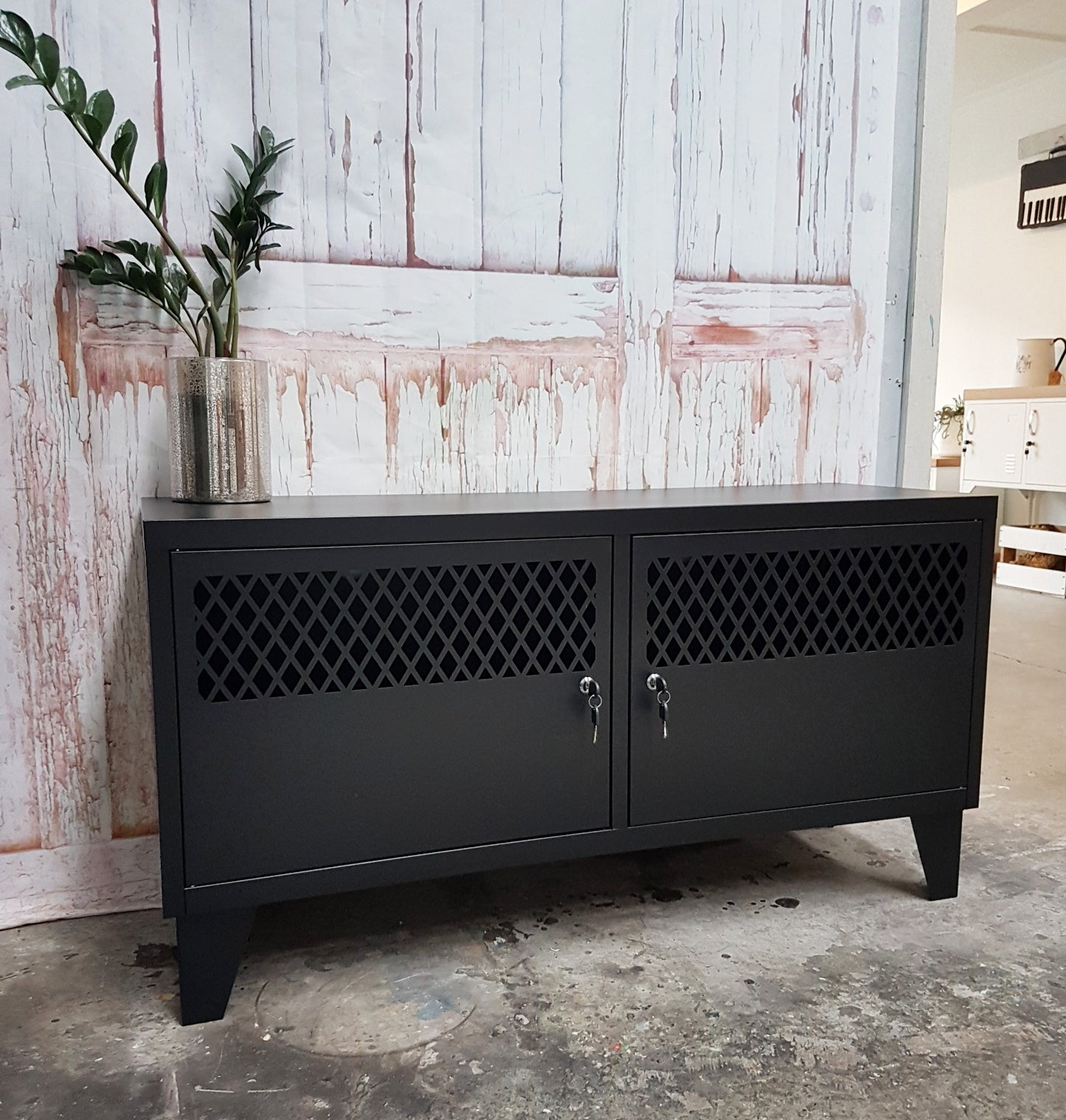 Seconds Black TV Cabinet