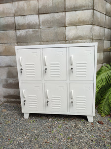 Seconds White 6 Door Locker