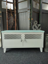 White TV Cabinet Shabby chic T &G  Top