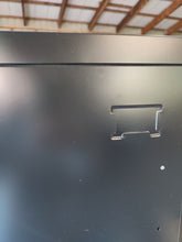 Left open Satin Black Mini Locker